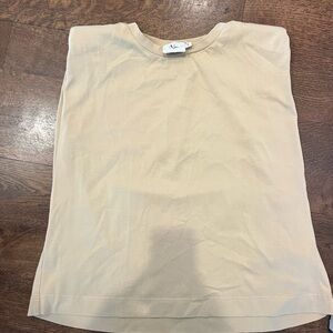 Aje Cream T-Shirt